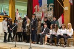 Iskolai ünnepség október 23. tiszteletére