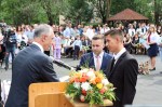Ballagás a gimnáziumban