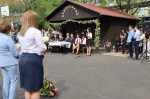 Ballagás a gimnáziumban
