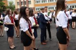 Ballagás a gimnáziumban