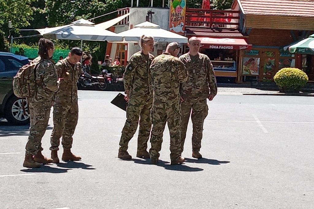 Fotó (20): Rendhagyó honvédelmi nevelés Tokajban (1)